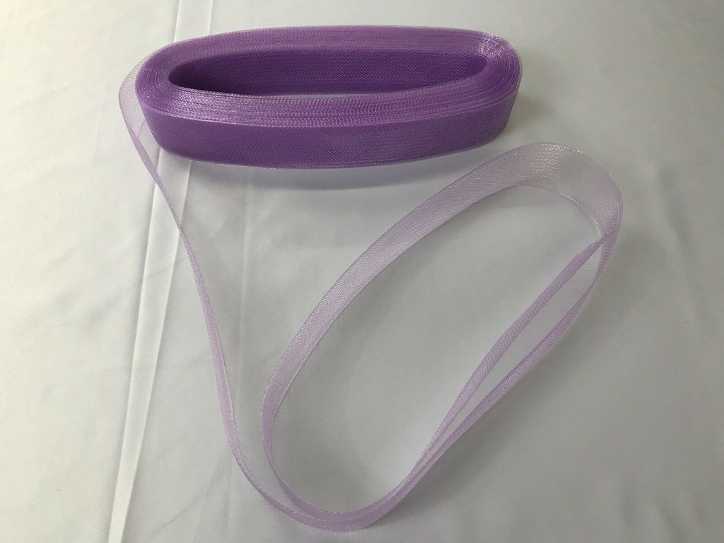 50 yards 2 Inches Lilac Crinoline Horsehair Braid Trim-Wedding-Bridal-Nightgown-Prom-Decorations