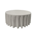 96" Round Drape Solid Tablecloth - Round Full Table Cover 3 Part Stitched Available in 84 Colors