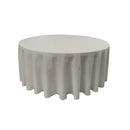 72" Round Drape Solid Tablecloth - Round Full Table Cover 3 Part Stitched Available in 84 Colors