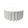 120" Round Drape Solid Tablecloth - Round Full Table Cover 3 Part Stitched Available in 84 Colors