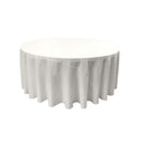 84" Round Drape Solid Tablecloth - Round Full Table Cover 3 Part Stitched Available in 84 Colors