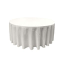 72" Round Drape Solid Tablecloth - Round Full Table Cover 3 Part Stitched Available in 84 Colors