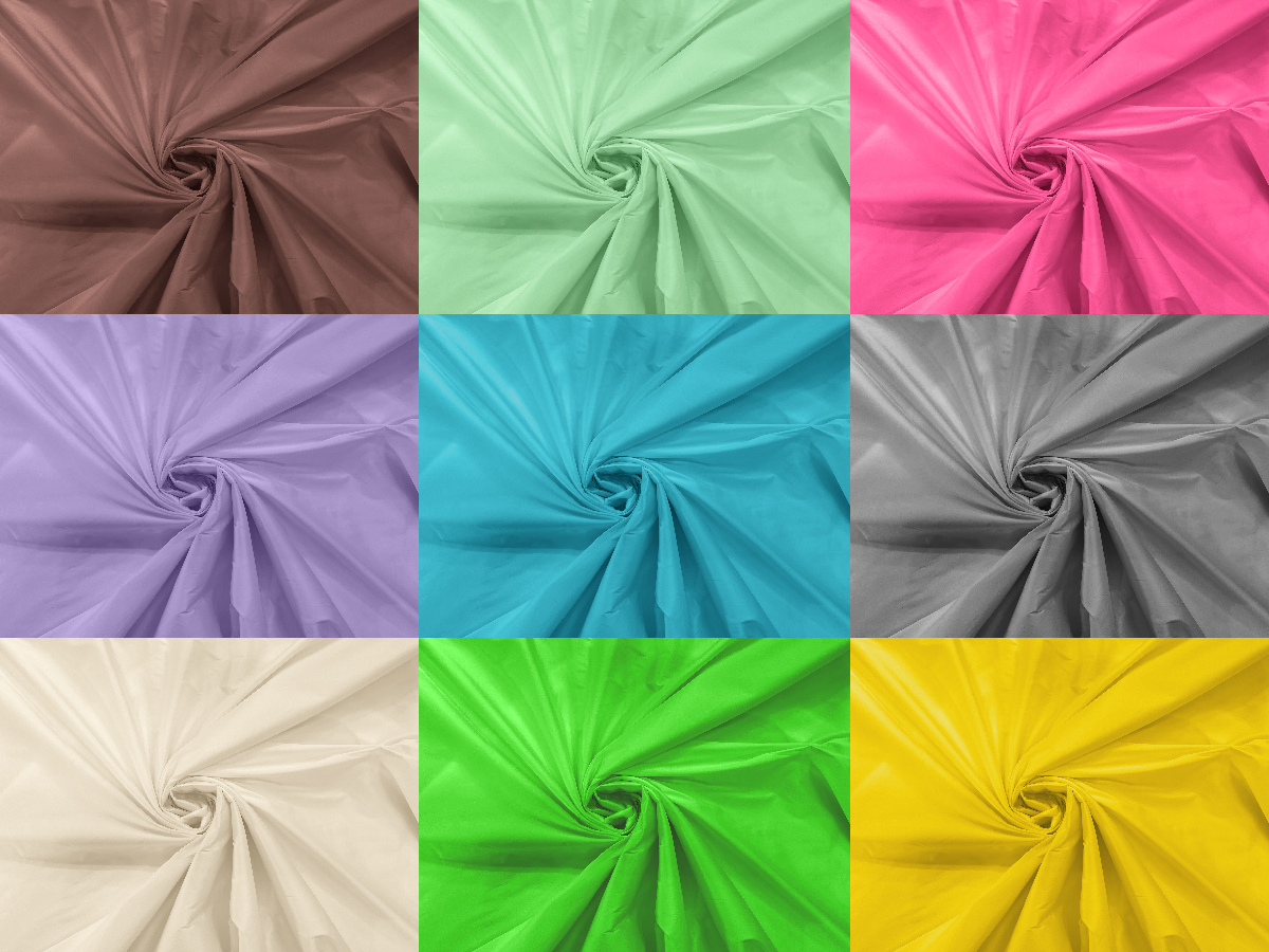 55" Imitation Silk Taffeta - Imitation Faux Silk Taffeta Fabric for Fashion, Home Decor Sold By The Yard