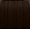 10 ft. Wide X 8 ft. Tall Curtain Polyester Backdrop High Quality Drape Rod Pocket [Pick A Color]