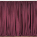 10 ft. Wide X 8 ft. Tall Curtain Polyester Backdrop High Quality Drape Rod Pocket [Pick A Color]