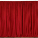 10 Ft. Wide X 9 Ft. Tall Curtain Polyester Backdrop High Quality Drape Rod Pocket [Pick A Color]