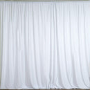 10 Ft. Wide X 9 Ft. Tall Curtain Polyester Backdrop High Quality Drape Rod Pocket [Pick A Color]