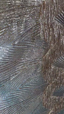 Fringe Sequins Fabric - Gold - 2 Way Stretch Glamorous Fringe Design on Mesh By Yard