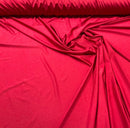 58" Shiny Milliskin Fabric - Apple Red - 4 Way Stretch Milliskin Shiny Fabric by The Yard (Pick a Size)