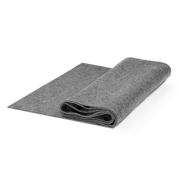 Flic Flac - 72" Wide Acrylic Felt Fabric - Charcoal Gray -  Sheet For Projects Sold By The Yard
