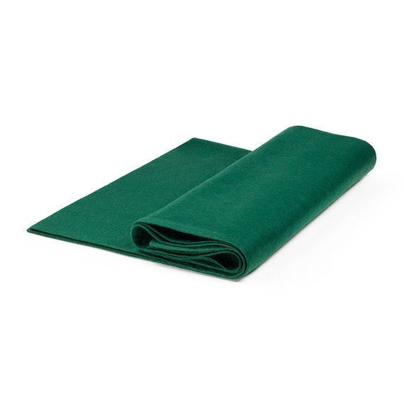 Flic Flac - 72" Wide Acrylic Felt Fabric - Hunter Green -  Sheet For Projects Sold By The Yard