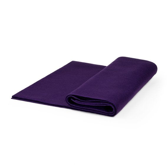 Flic Flac - 72" Wide Acrylic Felt Fabric - Purple -  Sheet For Projects Sold By The Yard