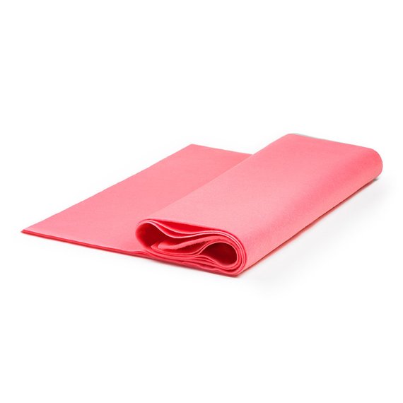Flic Flac - 72" Wide Acrylic Felt Fabric - Shocking Pink - Sheet For Projects Sold By The Yard