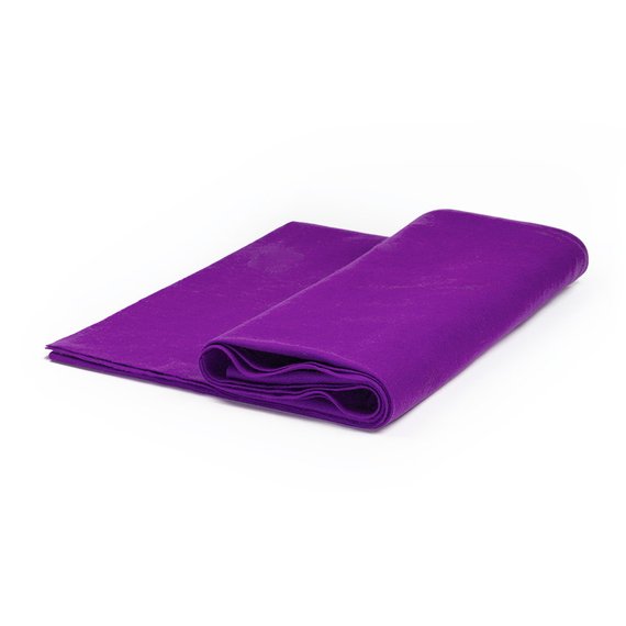 Flic Flac - 72" Wide Acrylic Felt Fabric - Plum -  Sheet For Projects Sold By The Yard