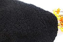 Lamb Wool Duster - Black - Cuddle Minky Sherpa Blanket Fabric Sold By Yard