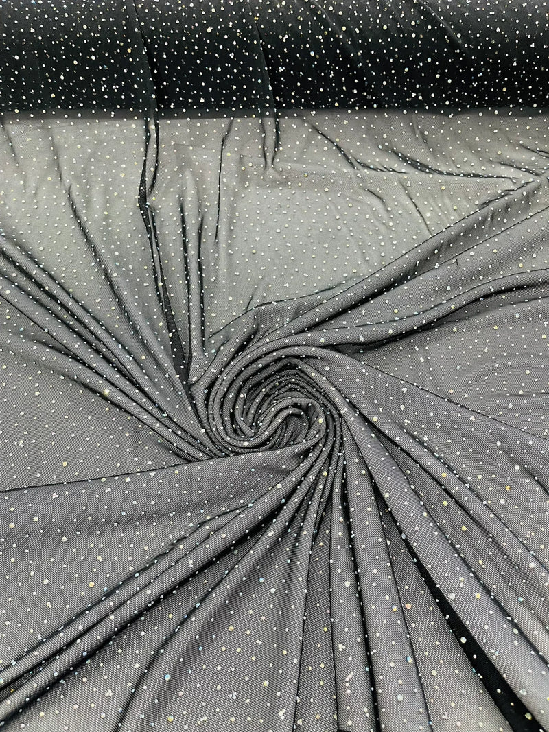 Stretchy Rhinestone Fabric