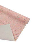 Stardust Glitter Vinyl - Blush Pink Iridescent - 54" Wide Crafting Glitter Vinyl Fabric Sold By The Yard