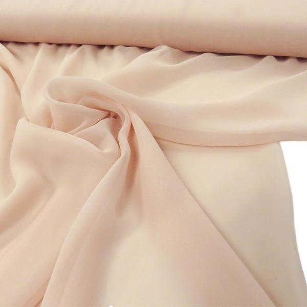 Hi Multi Chiffon Fabric - Blush - Chiffon High Quality Design Fabric Sold By The Yard 60"