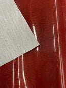 Vinyl Fabric - Burgundy Shiny Sparkle Glitter Leather PVC - Upholstery By The Yard