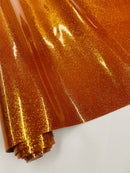 Metallic Glitter Vinyl Fabric - Shiny Sparkle Glitter Leather PVC - Upholstery By The Yard