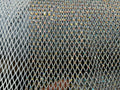 Iridescent Rhinestones Fabric On Stretch Net Fabric, Fish Net with Crystal Stones by yard