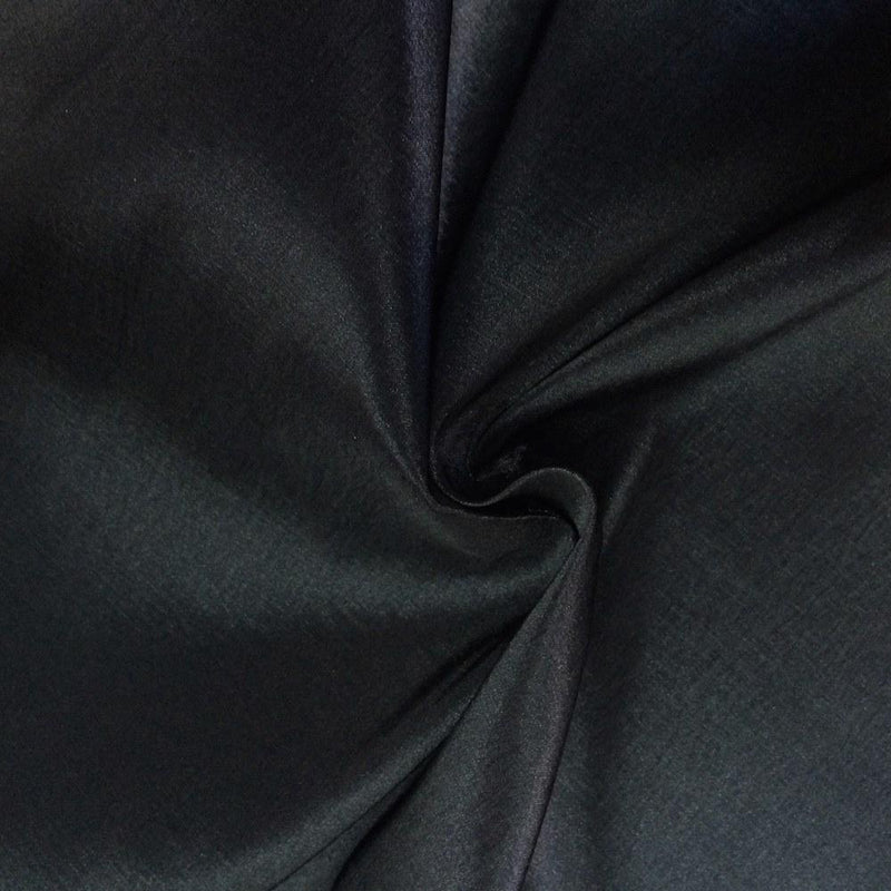 Stretch Taffeta Fabric - Black - 58/60" Wide 2 Way Stretch - Nylon/Polyester/Spandex Stretch Fabric