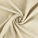 Chiffon Spandex - Champagne - 2 Way Slight Stretch Chiffon Fabric Imitation Silk 58/60" By The Yard