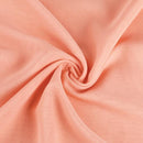 Chiffon Spandex - Coral - 2 Way Slight Stretch Chiffon Fabric Imitation Silk 58/60" By The Yard