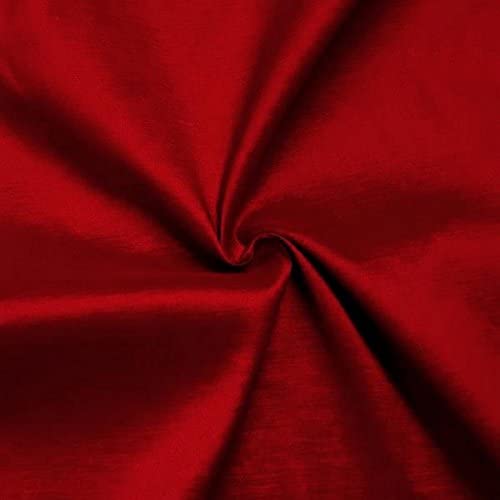 Stretch Taffeta Fabric - Cherry - 58/60" Wide 2 Way Stretch - Nylon/Polyester/Spandex Stretch Fabric