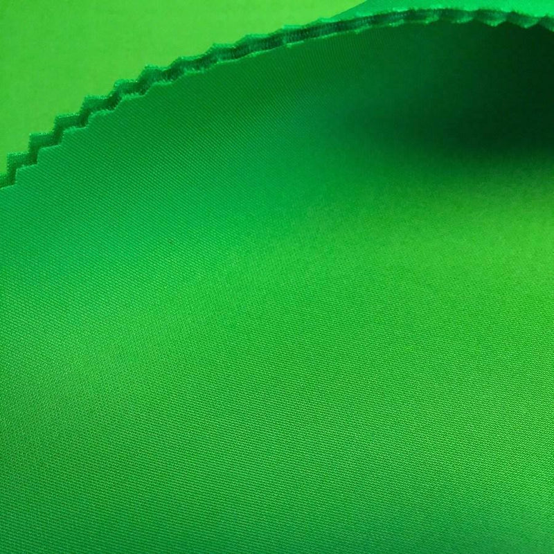 Scuba Fabric - Emerald Green - Neoprene Polyester Spandex 58/60" Wide Fabric Sold By The Yard