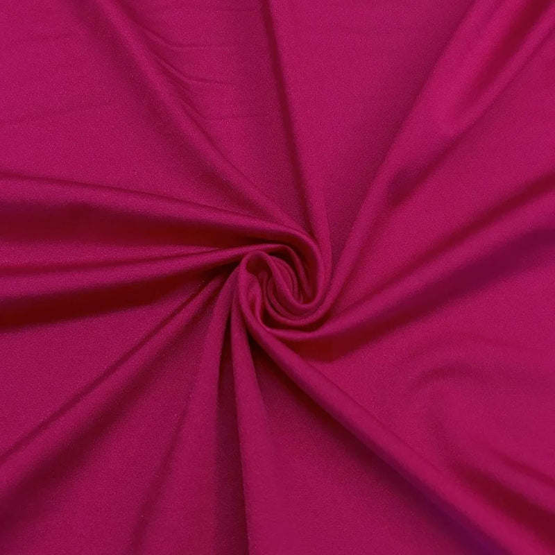 58" Shiny Milliskin Fabric - Fuchsia - 4 Way Stretch Milliskin Shiny Fabric by The Yard (Pick a Size)