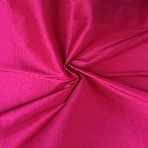 Stretch Taffeta Fabric - Fuchsia - 58/60" Wide 2 Way Stretch - Nylon/Polyester/Spandex Fabric