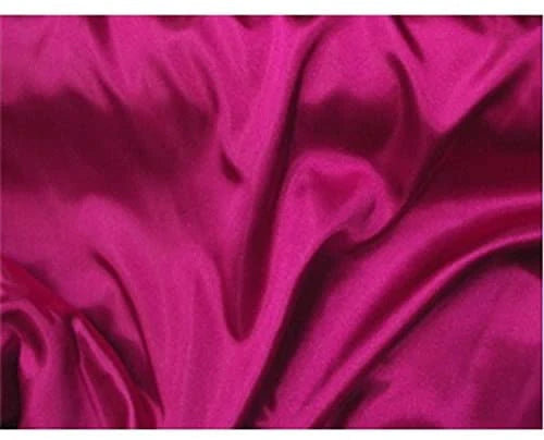 Stretch 60" Charmeuse Satin Fabric - FUSCHIA - Super Soft Silky Satin Sold By The Yard