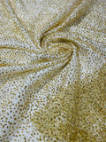 Glitter Mesh Sheer Fabric - 60" Wide Shiny Glitter Mesh Fabric Sold By The Yard