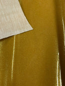 Vinyl Fabric - Gold Shiny Sparkle Glitter Leather PVC - Upholstery By The Yard