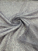 3D Beaded Lace Fabric - Grape - Heavy Embroidery Handmade Lace, Beaded Fabric By Yard