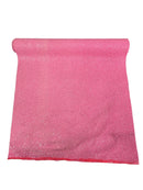 Chunky Glitter Vinyl - Hot Pink - 54" Wide Crafting Glitter Vinyl Fabric Sold By The Yard