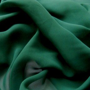 Hi Multi Chiffon Fabric - Hunter Green - Chiffon High Quality Design Fabric Sold By The Yard 60"