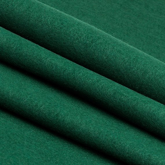 Flic Flac - 72" Wide Acrylic Felt Fabric - Hunter Green -  Sheet For Projects Sold By The Yard