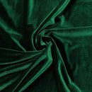 Stretch Velvet Fabric - 60''  Stretch Velvet Solid Fabric for Apparel, Craft, Sewing - 20 Yard Roll