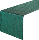 12" Sequins Table Runner - High Quality Shiny Sequin Fabric Table Runners (Pick Color & Size)