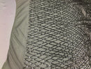 4 Way Stretch Sequins Geometric Fabric Silver Lace Mesh Dress Fashion Design Fabrics By The Yard