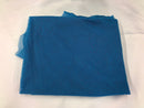 Power Mesh Fabric By The Yard - Blue - Nylon Lycra Spandex 4 Way Stretch Apparel Fabric  58"/60"