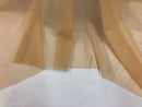 Power Mesh Fabric By The Yard - Champagne  - Nylon Lycra Spandex 4 Way Stretch Apparel Fabric  58"/60"