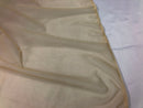 Power Mesh Fabric By The Yard - Light Champagne  - Nylon Lycra Spandex 4 Way Stretch Fabric  58"/60"