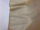 Power Mesh Fabric By The Yard - Light Champagne  - Nylon Lycra Spandex 4 Way Stretch Fabric  58"/60"
