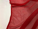 Power Mesh Fabric By The Yard - Red - Nylon Lycra Spandex 4 Way Stretch Apparel Fabric  58"/60"