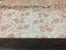Beaded Floral - BLUSH PEACH - Luxury Wedding Bridal Embroidery Lace Fabric Sold By The Yard