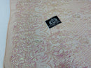 4 Way Stretch Fabric - Iridescent Clear Pink - Sequins Design on Spandex Mesh Fashion Fabric