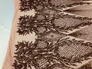Sequins 4 Way Stretch Shiny Fabric with Triangle Net Pattern - Dusty Rose - Fabric Sold by The Yard